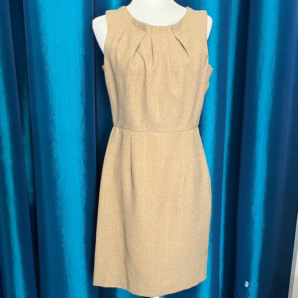 Karin Stevens Tan Midi Dress